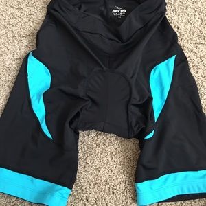 Used women’s padded cycling shorts